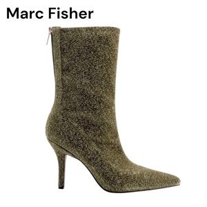 MARC FISHER Breezy Stilleto Heel Knitted Sock Boots